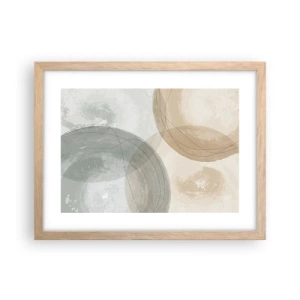 Plakat w ramie jasny dąb - Przenikanie światów - 40x30 cm