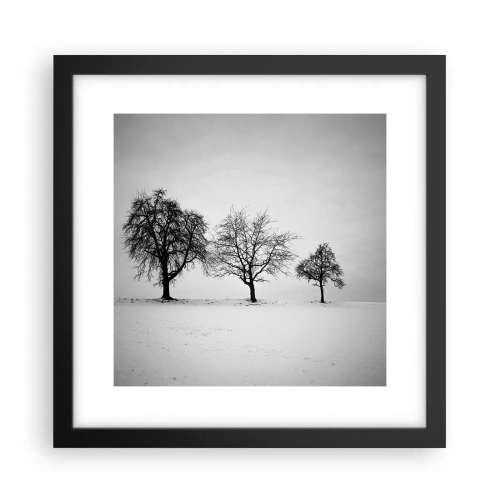 Plakat w czarnej ramie - O czym śnią? - 30x30 cm