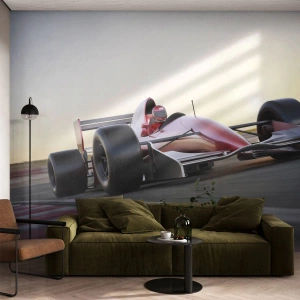 Fototapeta Standard Eco - Zawsze zwycięzca - Motoryzacja, Samochód Wyścigowy, Sport - 200x140 cm