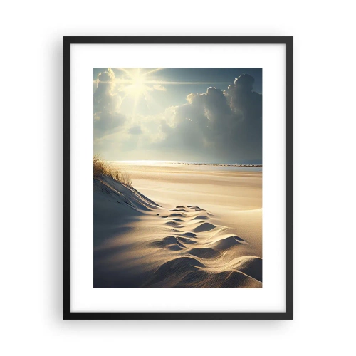 Plakat w czarnej ramie - Kojący pejzaż - 40x50 cm