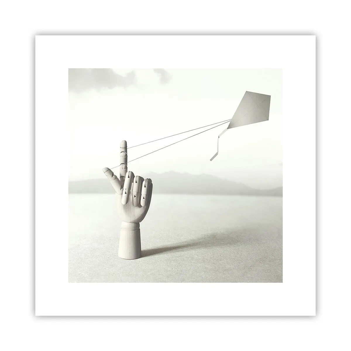 Plakat - Próba sił - 30x30 cm