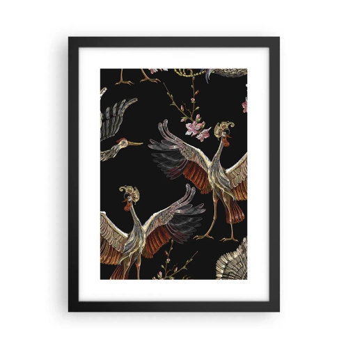 Plakat w czarnej ramie - Baśniowy ptak - 30x40 cm