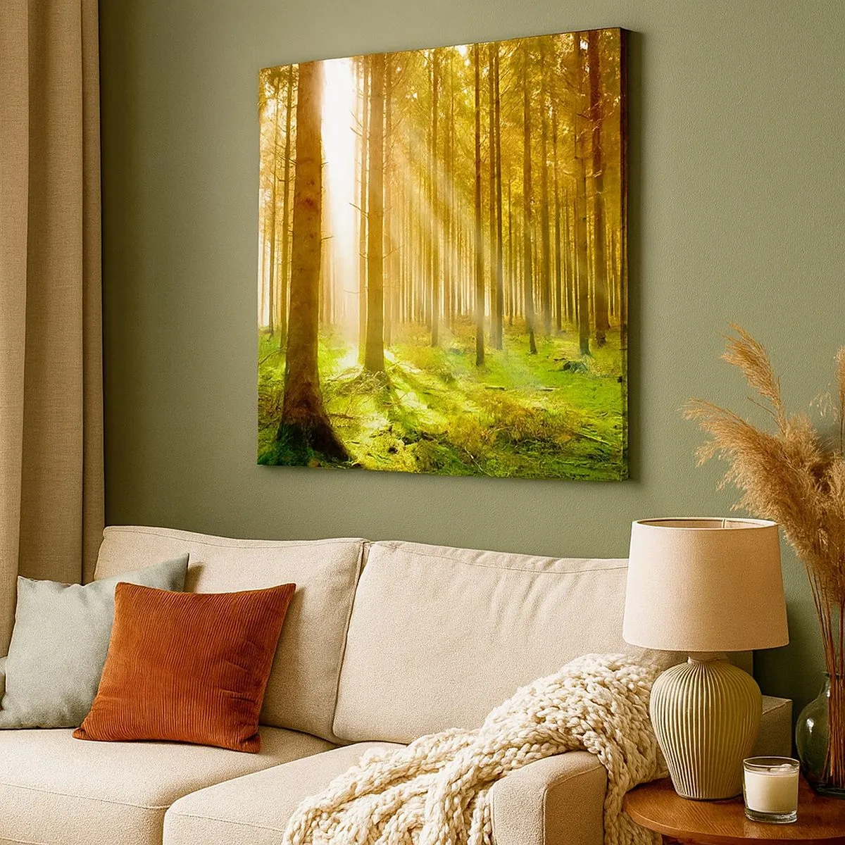 Obraz na płótnie - Zaraz pojawią się elfy - 30x30 cm