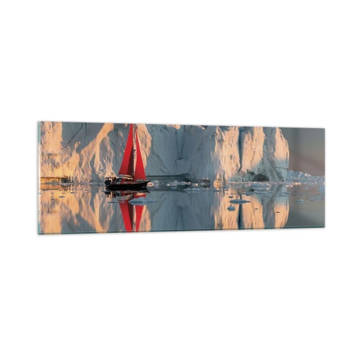 Obraz na szkle - Na krańcu świata - 90x30 cm