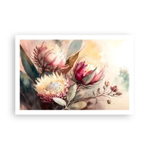 Plakat - Z profilu i en face - 91x61 cm