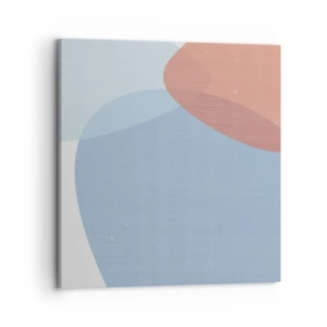Obraz na płótnie - Pastelowe związki - 70x70 cm