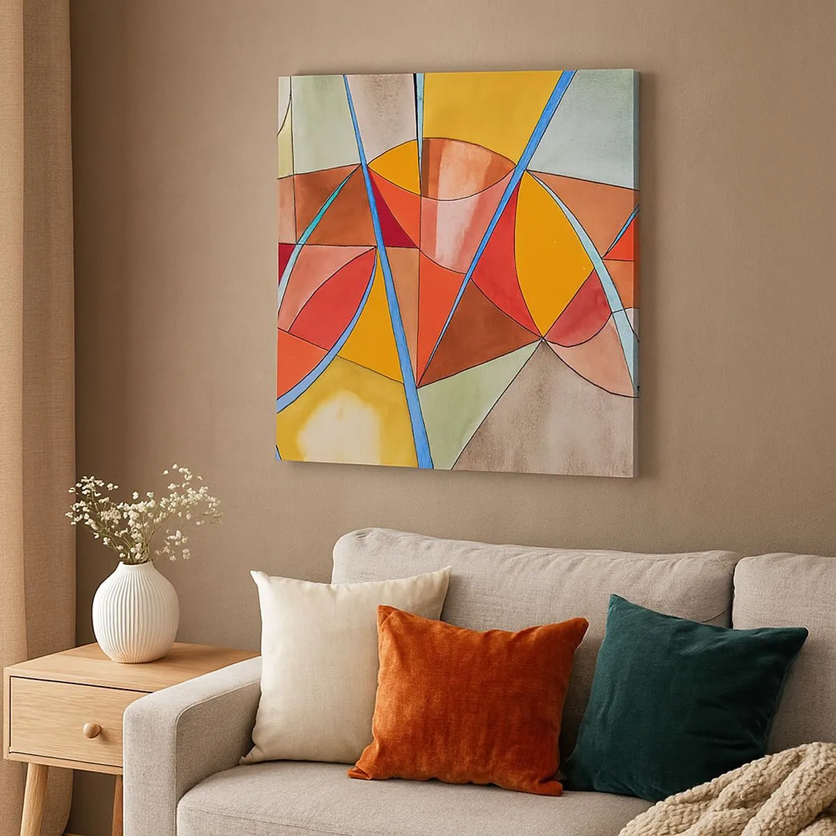 Obraz na płótnie - Karuzela, karuzela marzeń - 30x30 cm