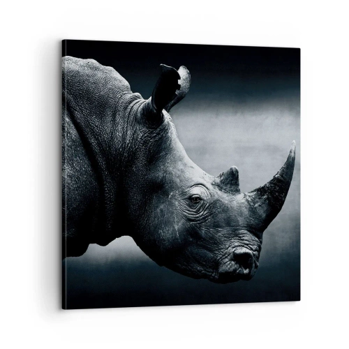 Obraz na płótnie - Prawy profil - 60x60 cm