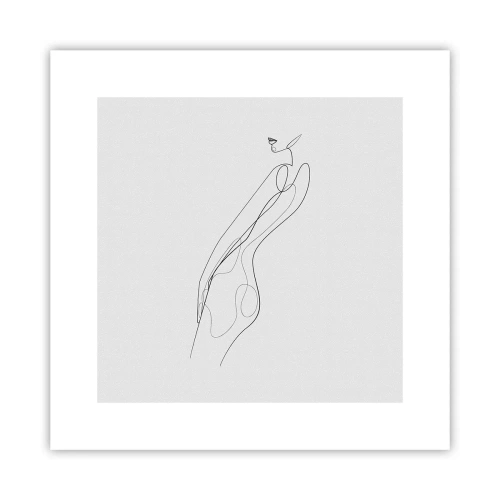 Plakat - Zaledwie obietnica - 30x30 cm