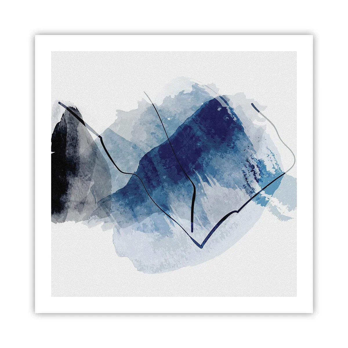 Plakat - Lodowa góra - 60x60 cm