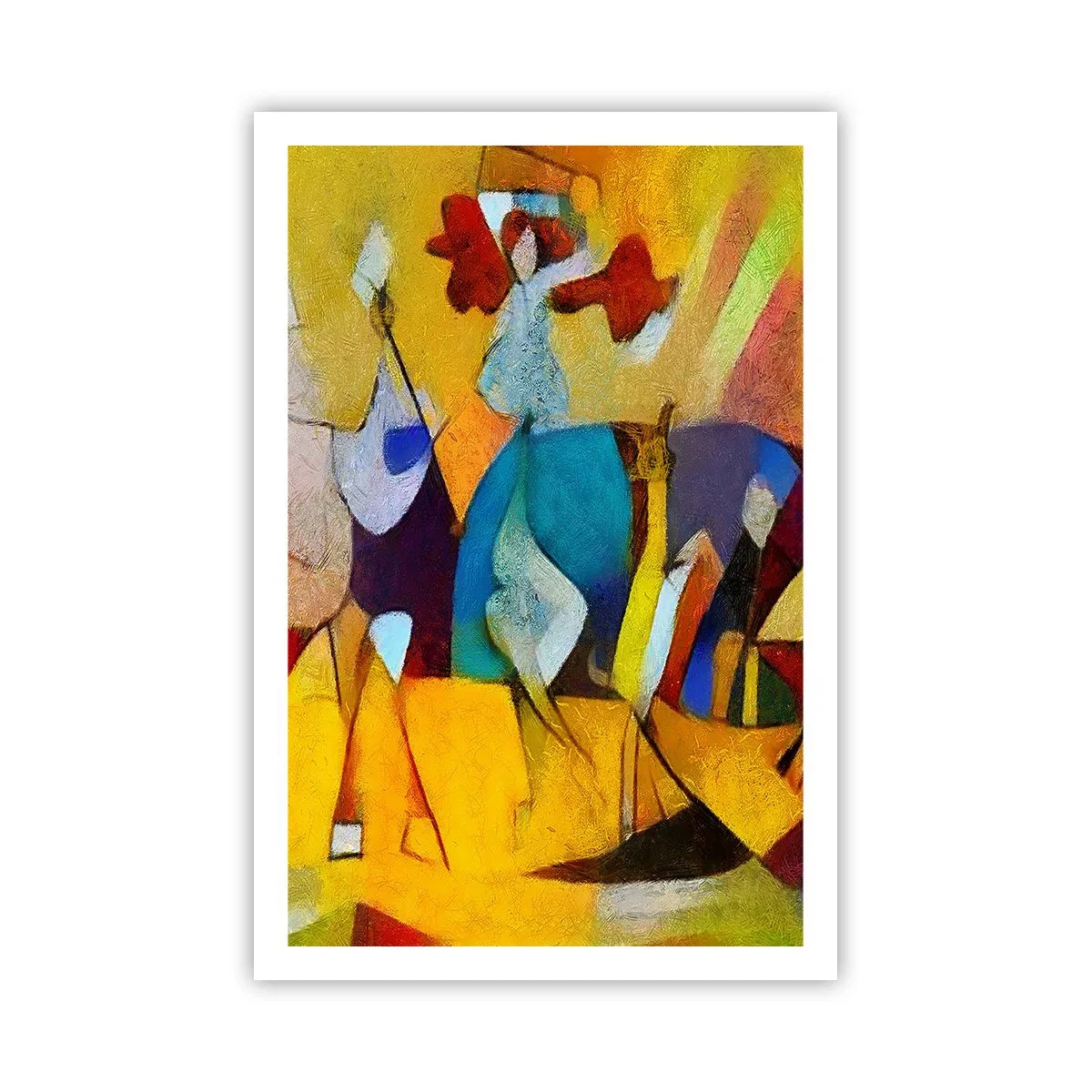 Plakat - Słońce - życie - radość - 61x91 cm