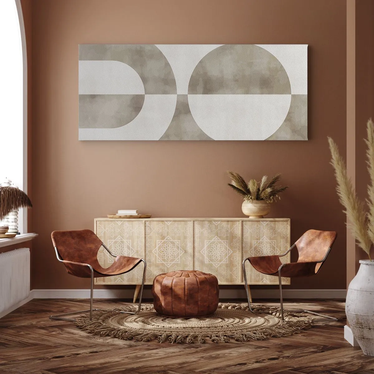 Obraz na płótnie - Podobieństwa i różnice - 100x40 cm