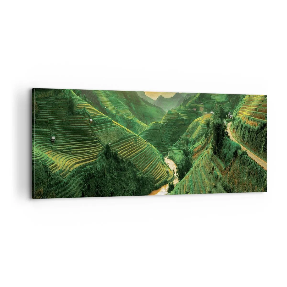 Obraz na płótnie - Wietnamska dolina - 100x40 cm