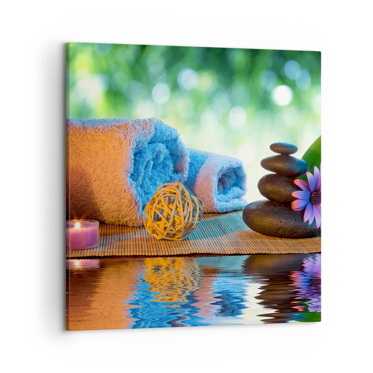 Obraz na płótnie - Czas dla ciała - 50x50 cm