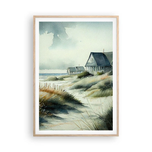 Plakat w ramie jasny dąb - Z dala od zgiełku - 70x100 cm