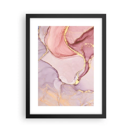 Plakat w czarnej ramie - Pieszczota barw - 30x40 cm