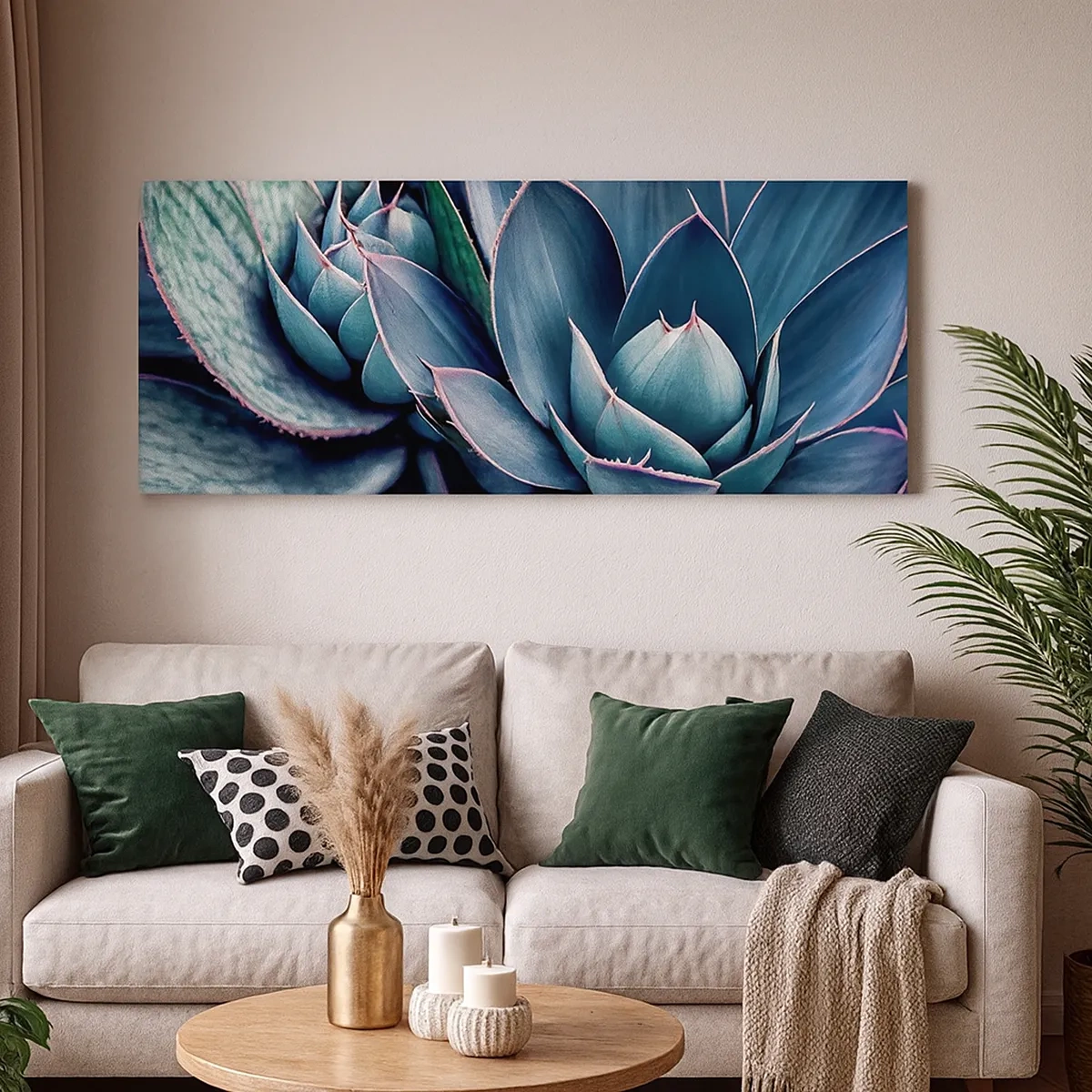 Obraz na płótnie - Witalna siła - 30x30 cm