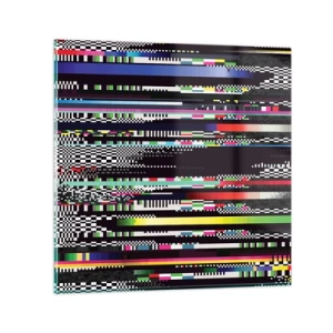 Obraz na szkle - Obraz konrolny rzeczywistości - 50x50 cm