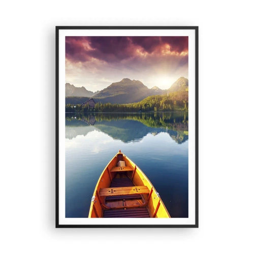 Plakat w czarnej ramie - Nic przeciw naturze - 70x100 cm