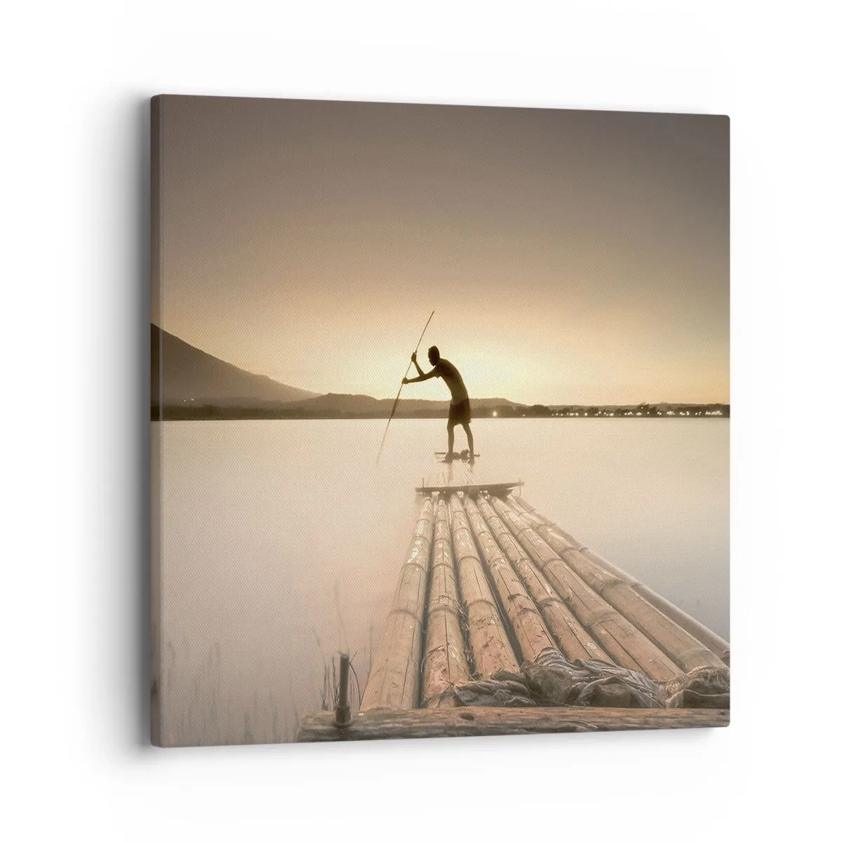 Obraz na płótnie - Przed spoczynkiem - 40x40 cm