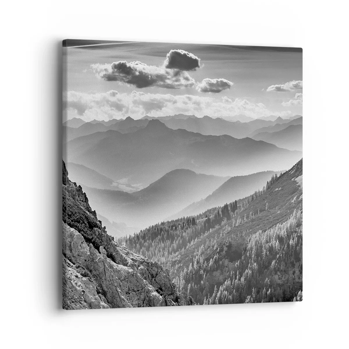 Obraz na płótnie - Aż po horyzont - 40x40 cm