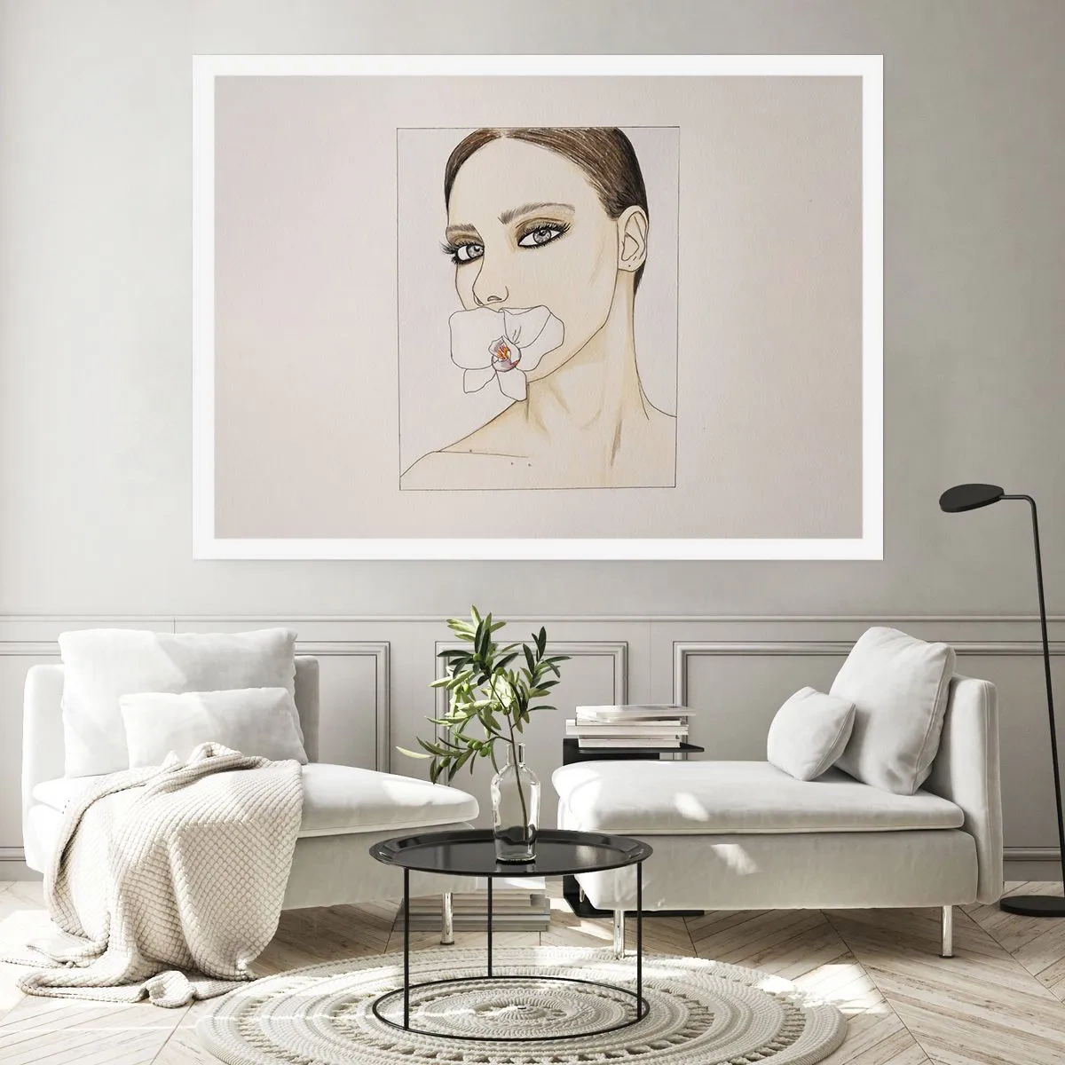 Plakat - Symbol elegancji i piękna - 40x30 cm
