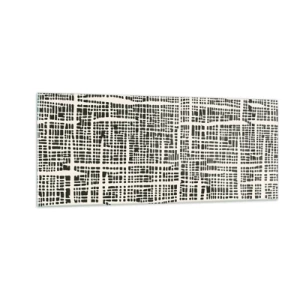 Obraz na szkle - Kompozycja utkana - 100x40 cm