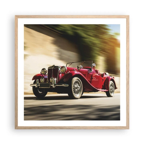 Plakat w ramie jasny dąb - Piękniejszy niż Nike z Samotraki - 60x60 cm