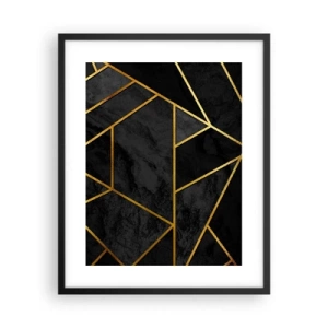 Plakat w czarnej ramie - Mrok i blask - 40x50 cm