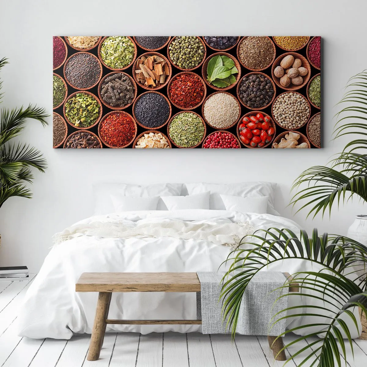 Obraz na płótnie - Wszystkie smaki świata - 100x40 cm