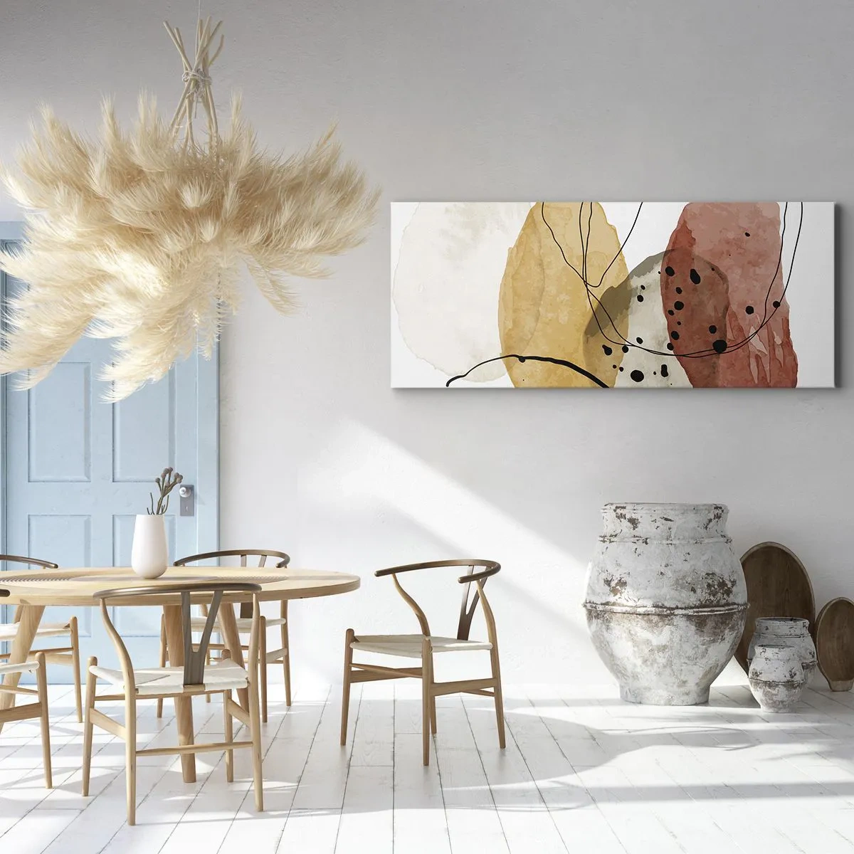 Obraz na płótnie - Jak powietrze lekkie, przejrzyste - 100x40 cm