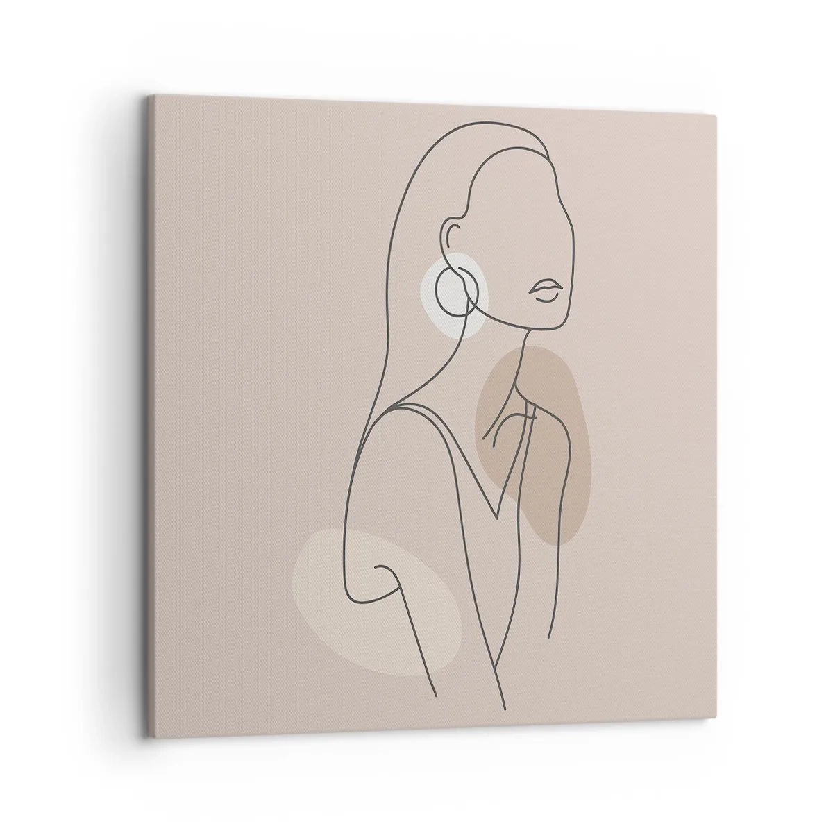 Obraz na płótnie - Ikona dziewczęcości - 50x50 cm
