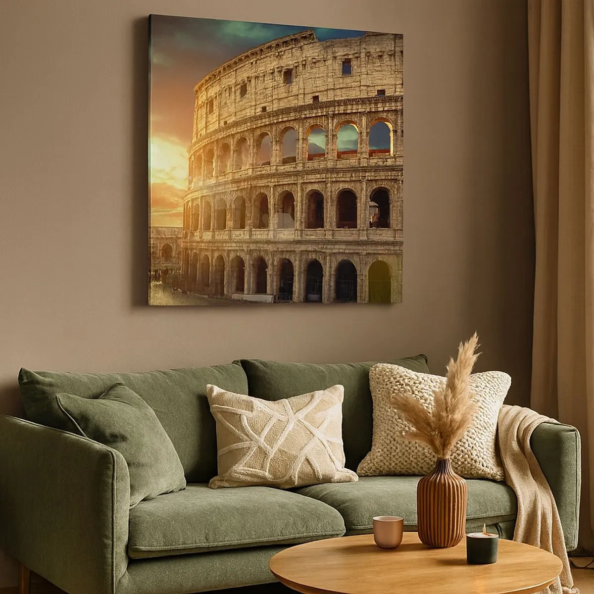 Obraz na płótnie - Kolosalne wrażenie - 30x30 cm