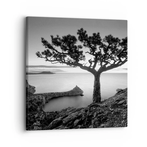 Obraz na płótnie - Spokój aż po horyzont - 30x30 cm