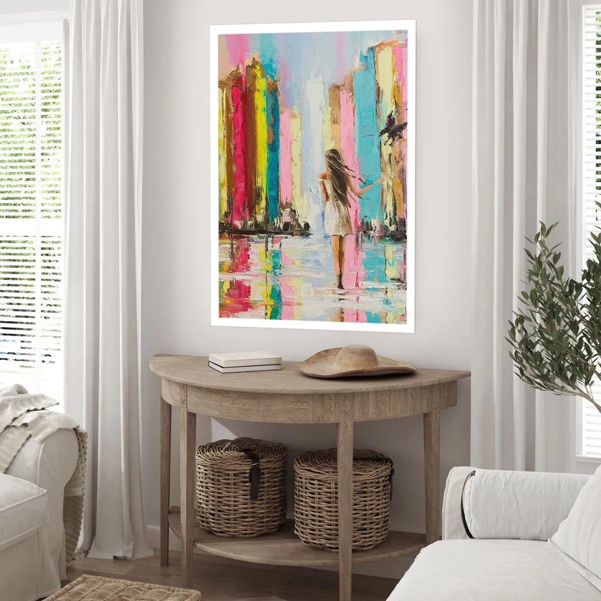 Plakat - Idż za mną - 30x40 cm