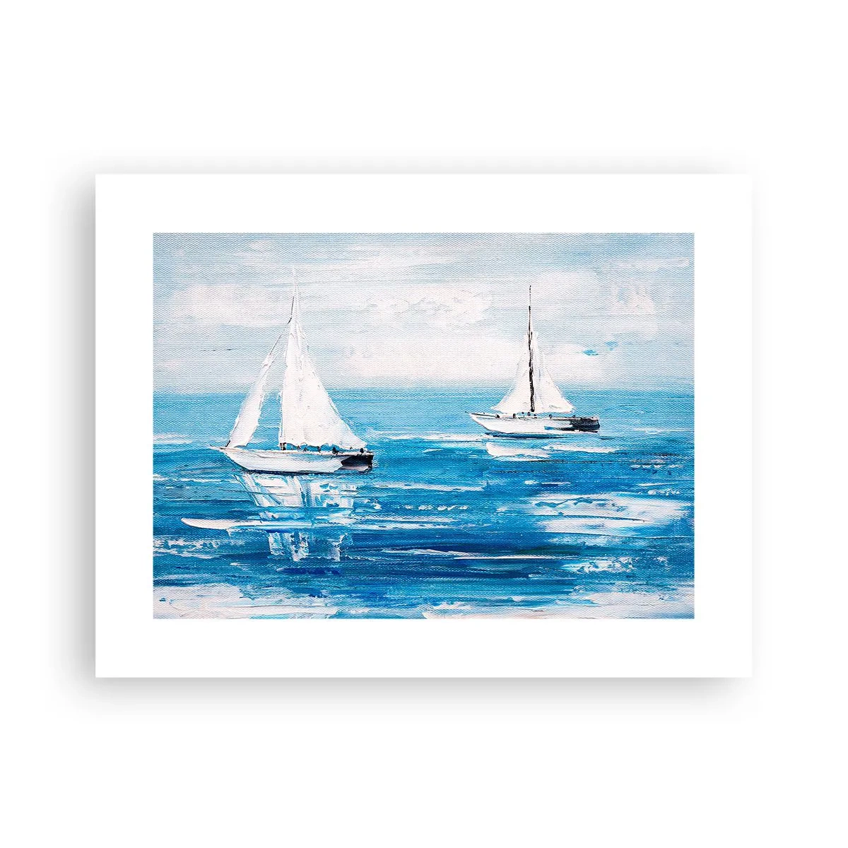 Plakat - Z przyjacielem u boku - 40x30 cm