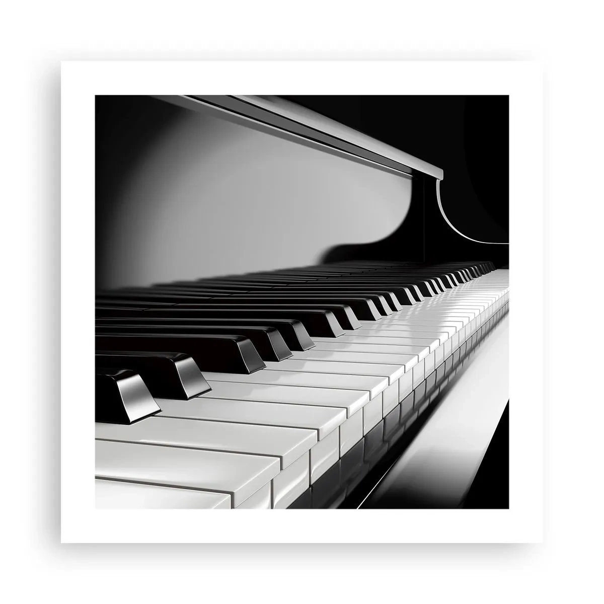 Plakat - Harmonia kształtów i barw - 50x50 cm