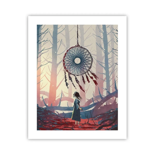 Plakat - Tajemny rytuał szczęścia - 40x50 cm