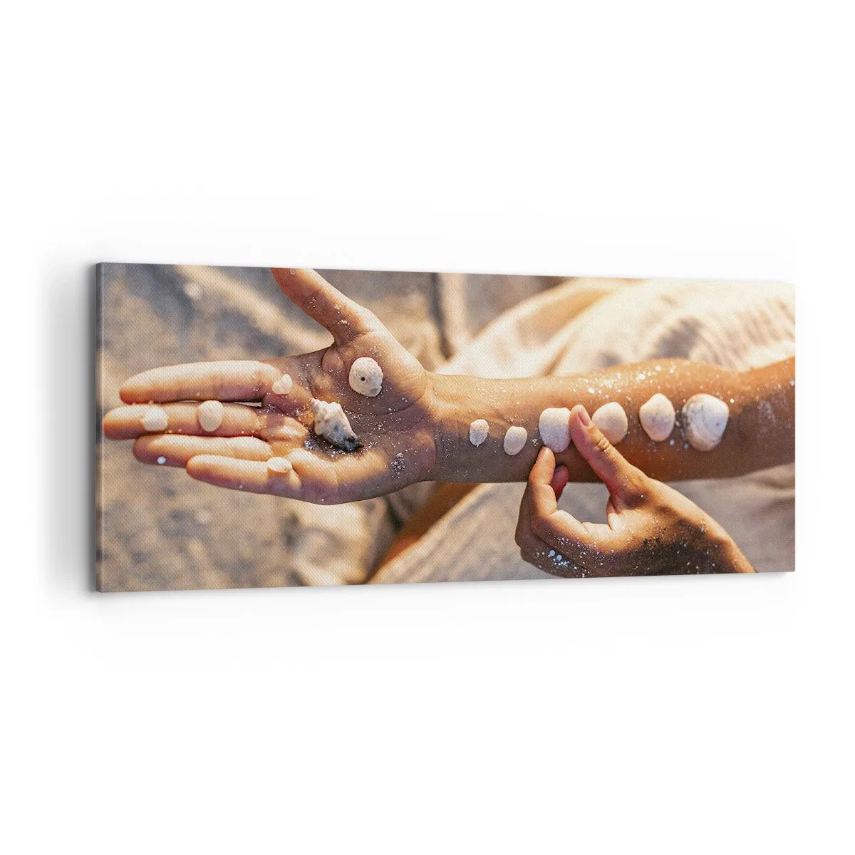 Obraz na płótnie - Piękno w zasięgu ręki - 100x40 cm
