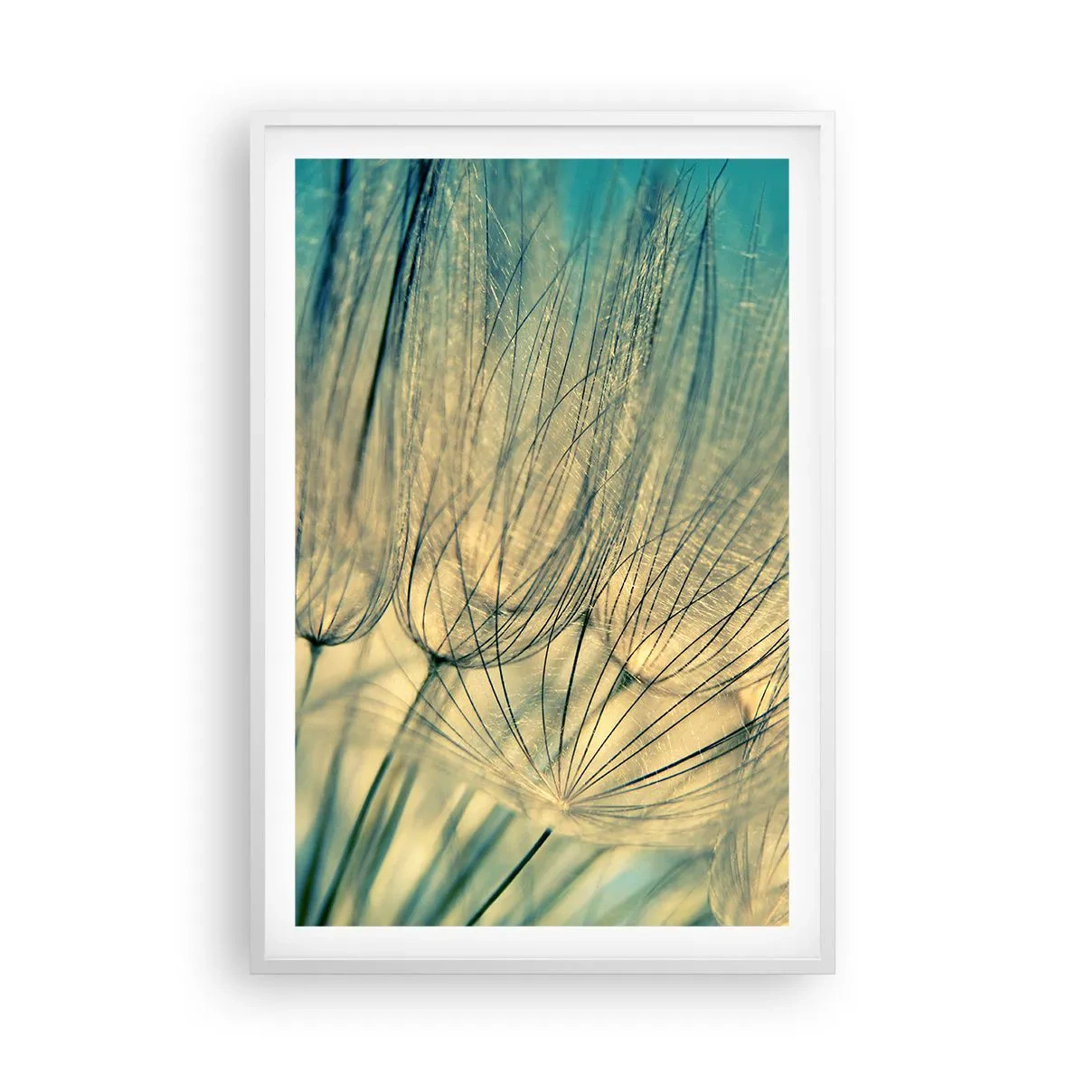 Plakat w białej ramie - W oczekiwaniu na wiatr - 61x91 cm