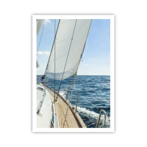 Plakat - Ahoj, przygodo - 70x100 cm