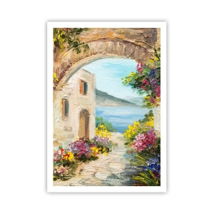 Plakat - Urok nadmorskiej prowincji - 70x100 cm