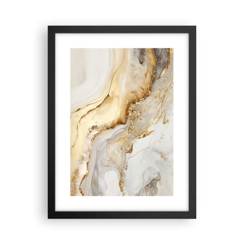 Plakat w czarnej ramie - Abstrakcja: piękno i dobro - 30x40 cm