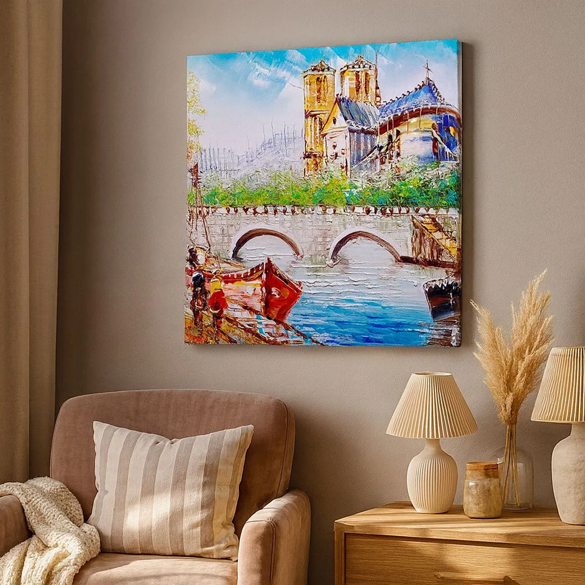 Obraz na płótnie - Ich czas nigdy nie mija - 30x30 cm