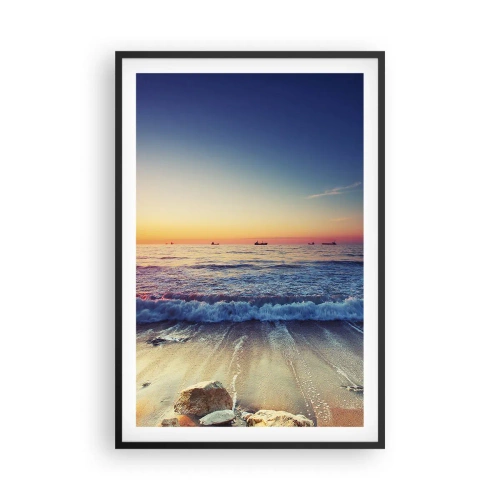 Plakat w czarnej ramie - A co za horyzontem? - 61x91 cm