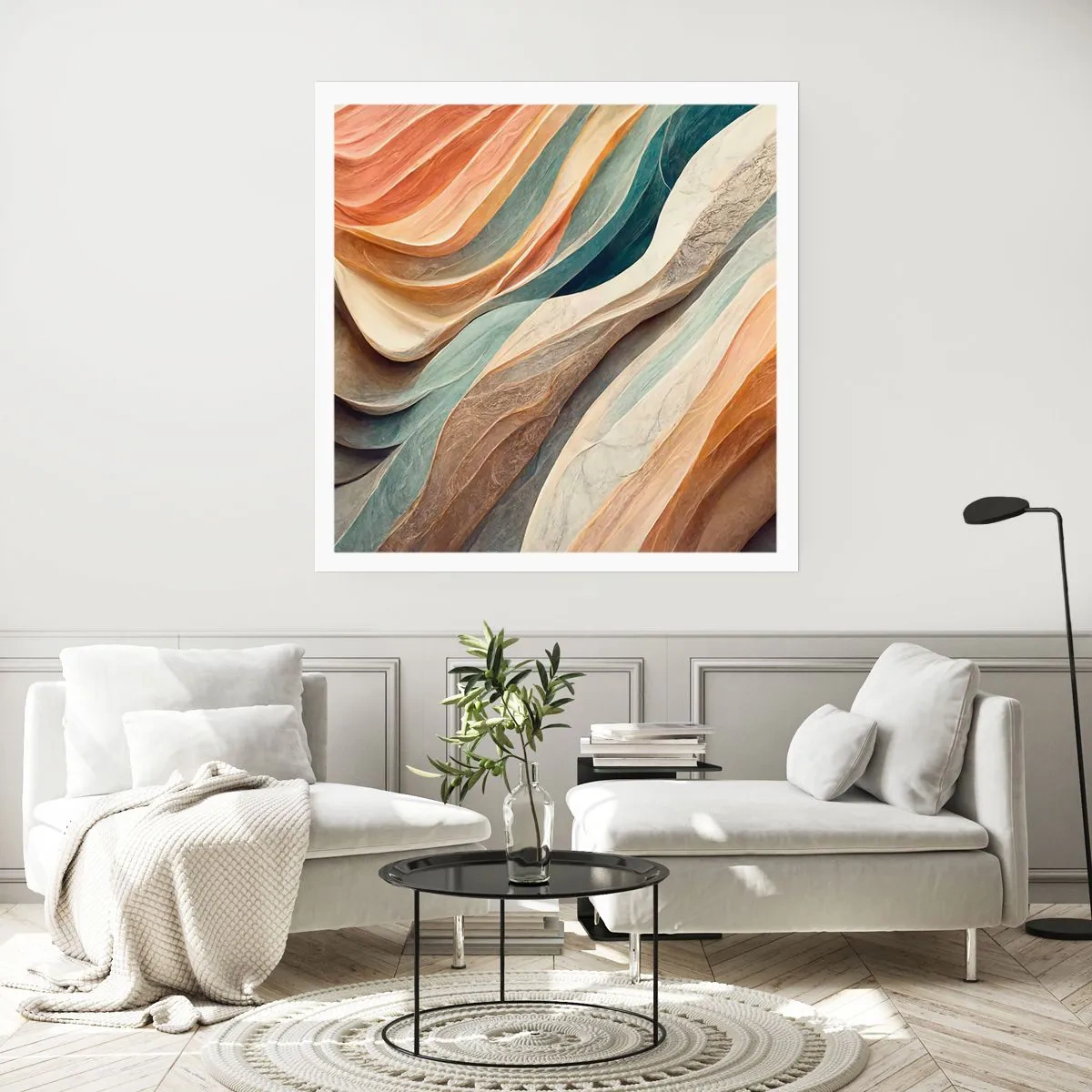 Plakat - Chwila przed zmianą - 60x60 cm