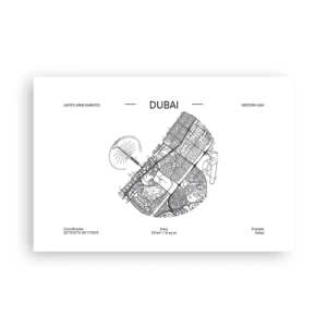 Plakat - Anatomia Dubaju - 91x61 cm