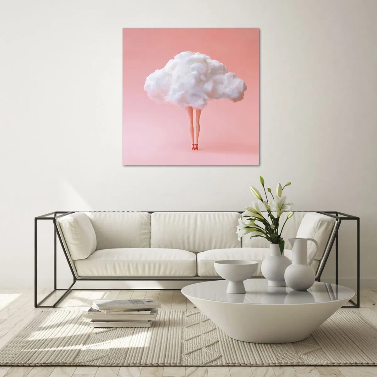 Obraz na szkle - Słodka obietnica - 70x70 cm