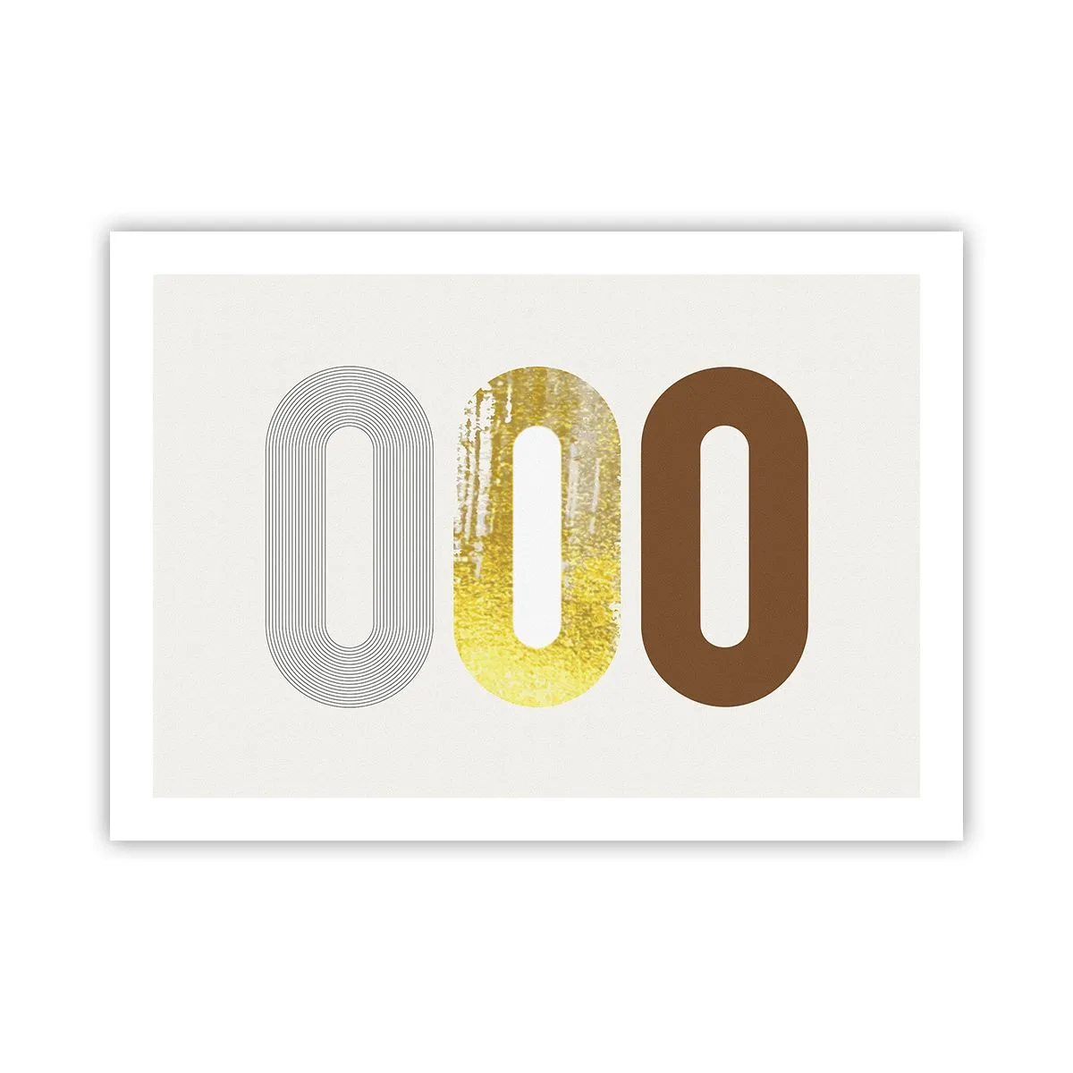 Plakat - Ooo! - 70x50 cm