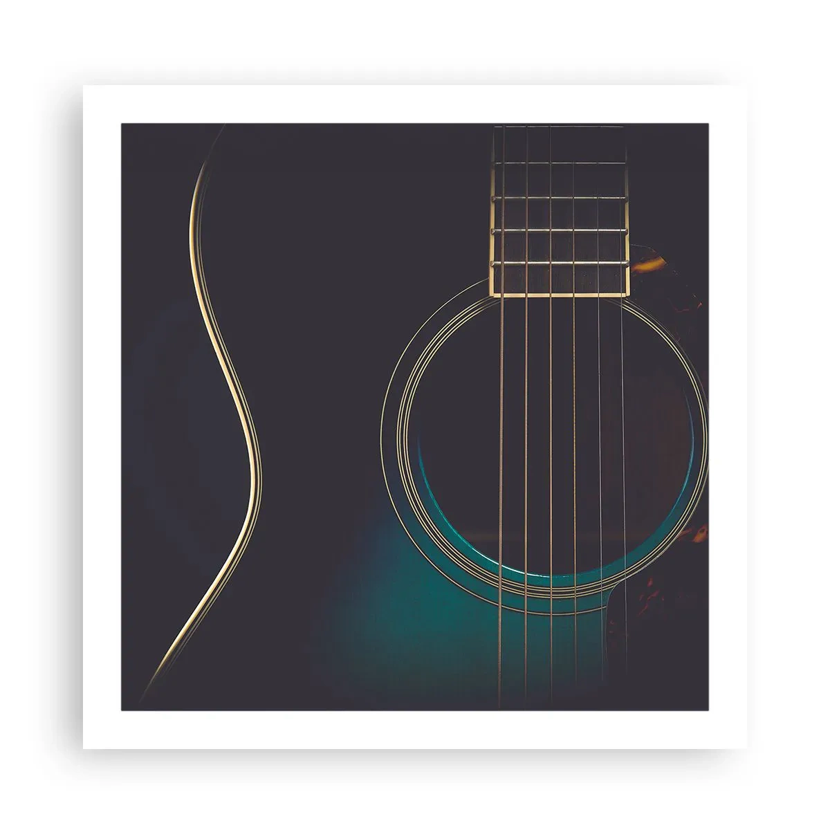 Plakat - Chwila zanim zabrzmi - 60x60 cm